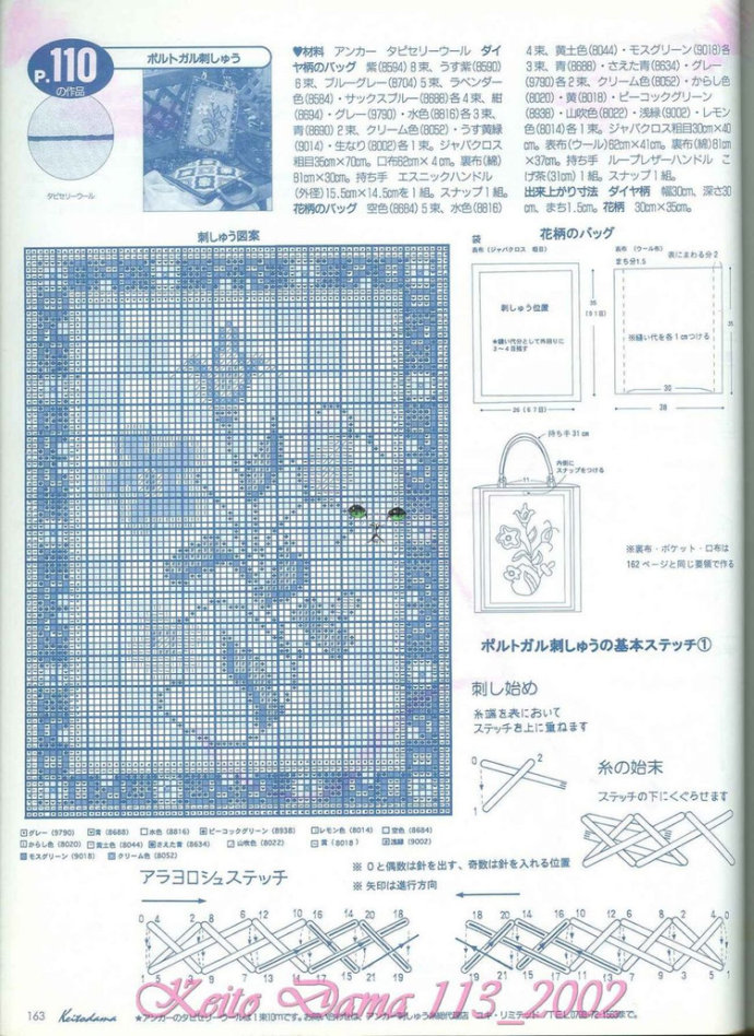 【引用】毛糸だま2002年春號(hào) NO.113  - 荷塘秀色 - 茶之韻