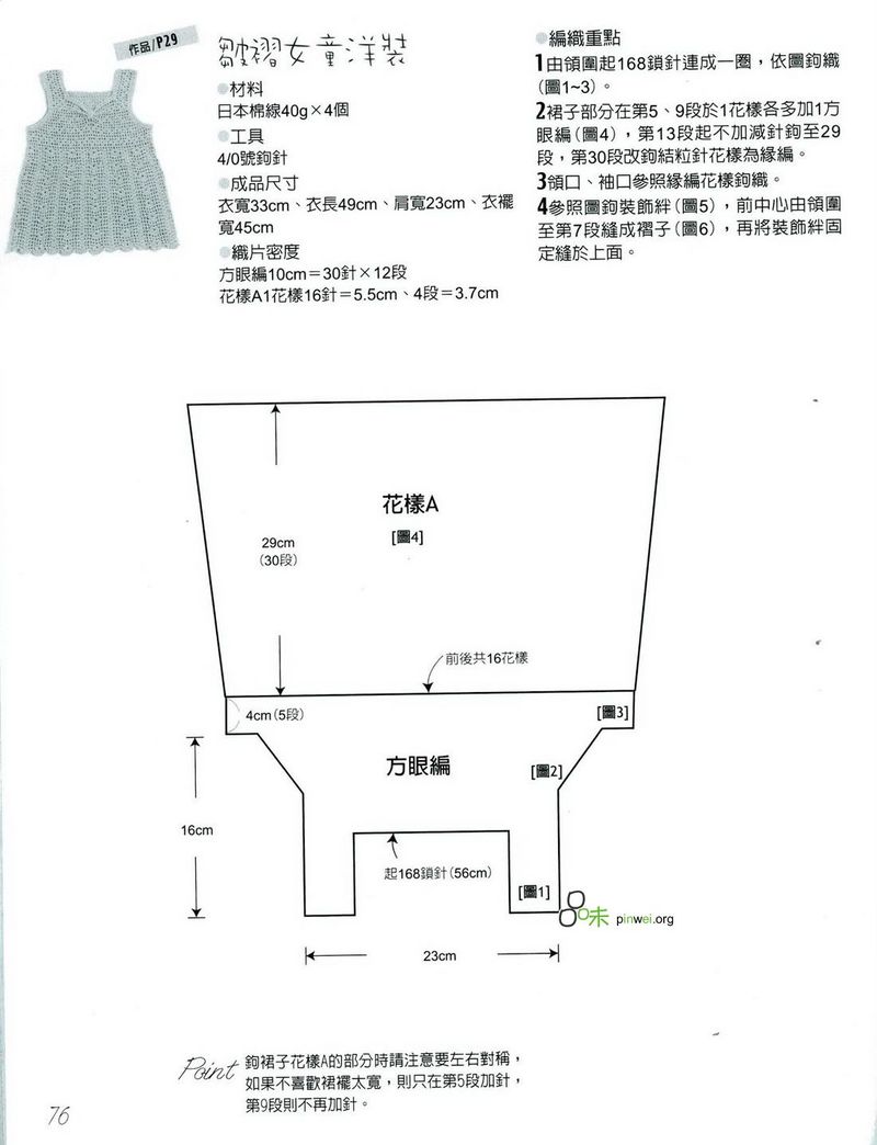 1508——虹彩MM——水墨寶寶鉤裙一 - ty - ty 的 編織博客