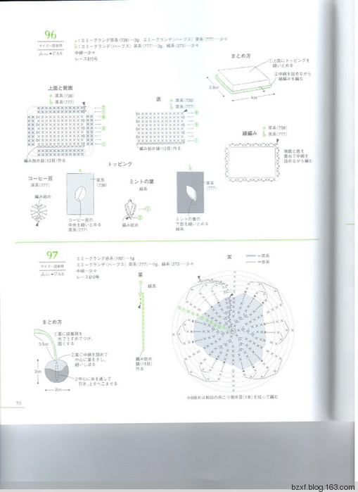 LACE WORK PETIT MOTIF100四季立體飾物 - 編織幸福 - 編織幸福的博客