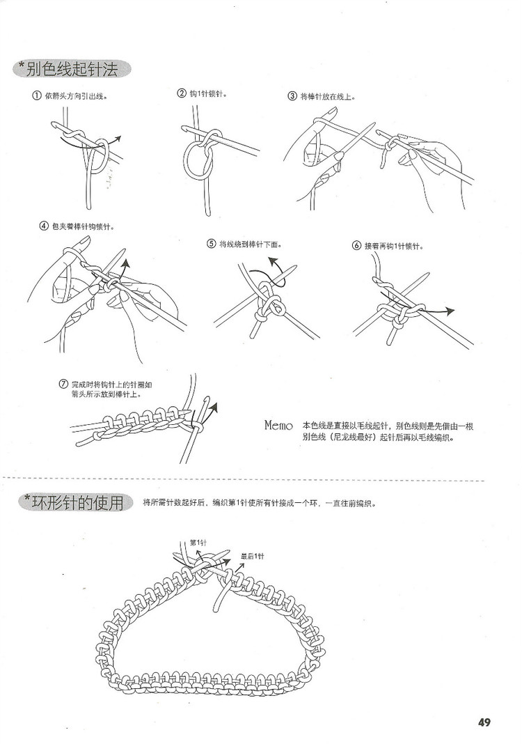 行家教你從領(lǐng)口往下織 - 紫藤花瓣 - 月下紫藤