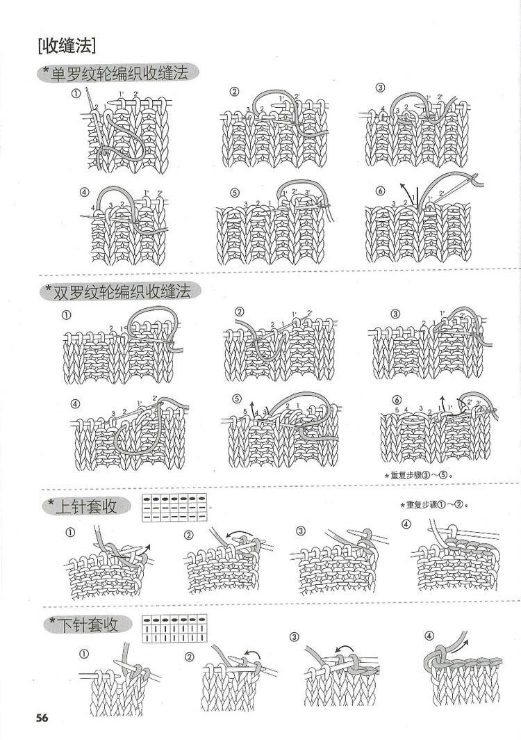 行家教你從領(lǐng)口往下織 - 紫藤花瓣 - 月下紫藤