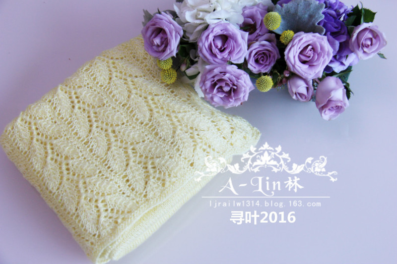 【A-Lin林】尋葉--黃色鏤空花邊長開衫2016 - A-Lin林 - A-Lin的手工博客