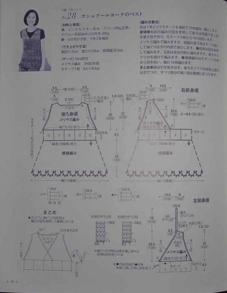 Spring  Summmer Knit 手編みで楽しむ春夏ニット - cissy-xi - xijie065的博客