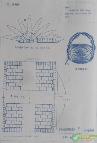 引用 [鉤針]好多的包包花樣與圖解 - xiariningmeng - xiariningmeng的博客
