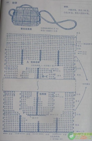 引用 [鉤針]好多的包包花樣與圖解 - xiariningmeng - xiariningmeng的博客