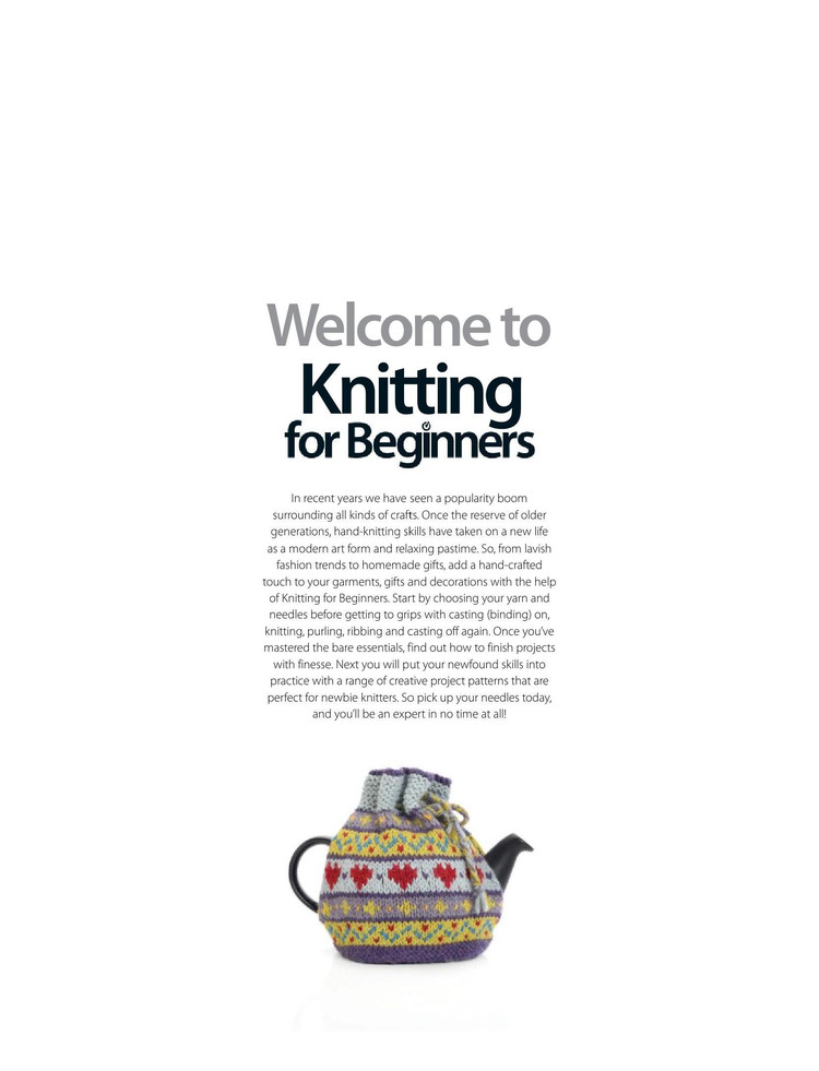 Knitting for Beginners 5th Edition 2017 - 輕描淡寫 - 輕描淡寫