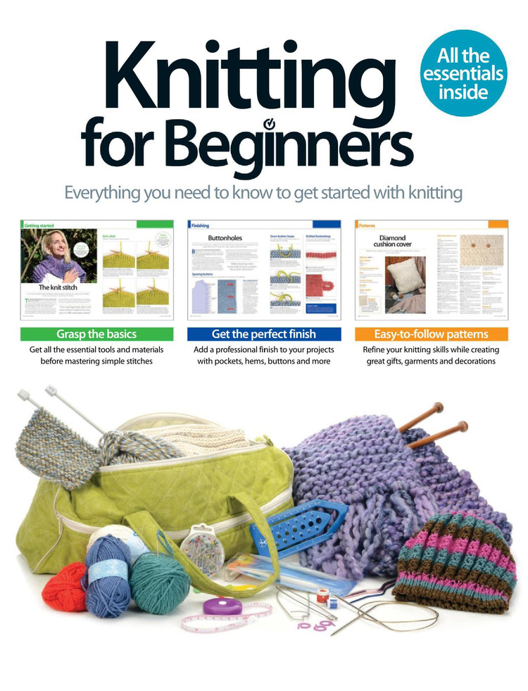 Knitting for Beginners 5th Edition 2017 - 輕描淡寫 - 輕描淡寫