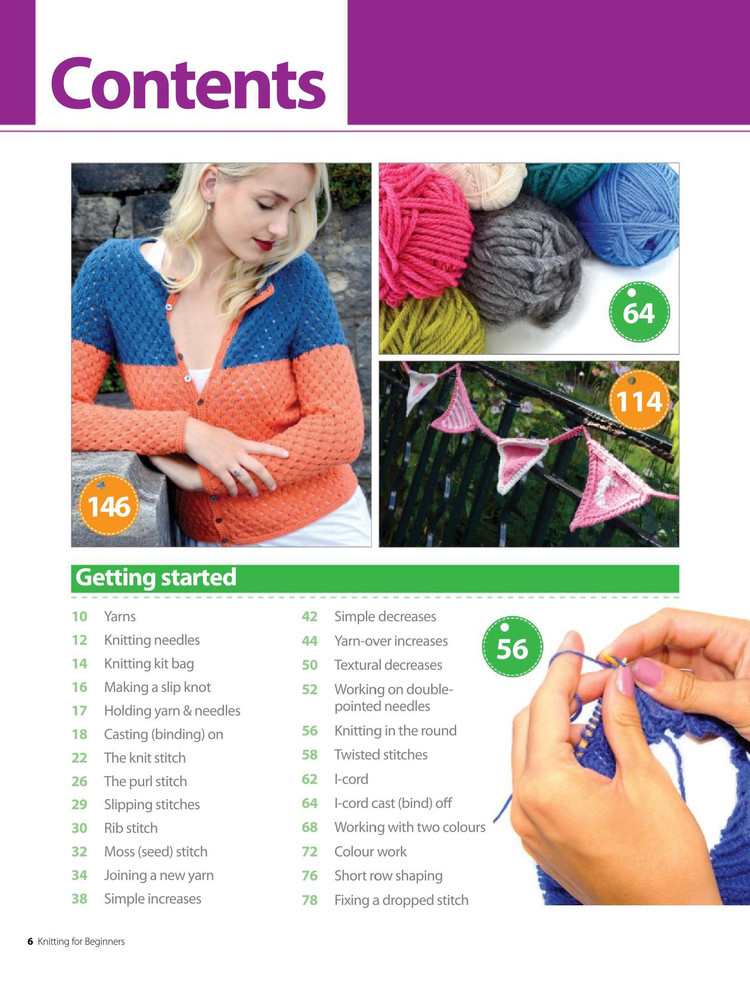 Knitting for Beginners 5th Edition 2017 - 輕描淡寫 - 輕描淡寫