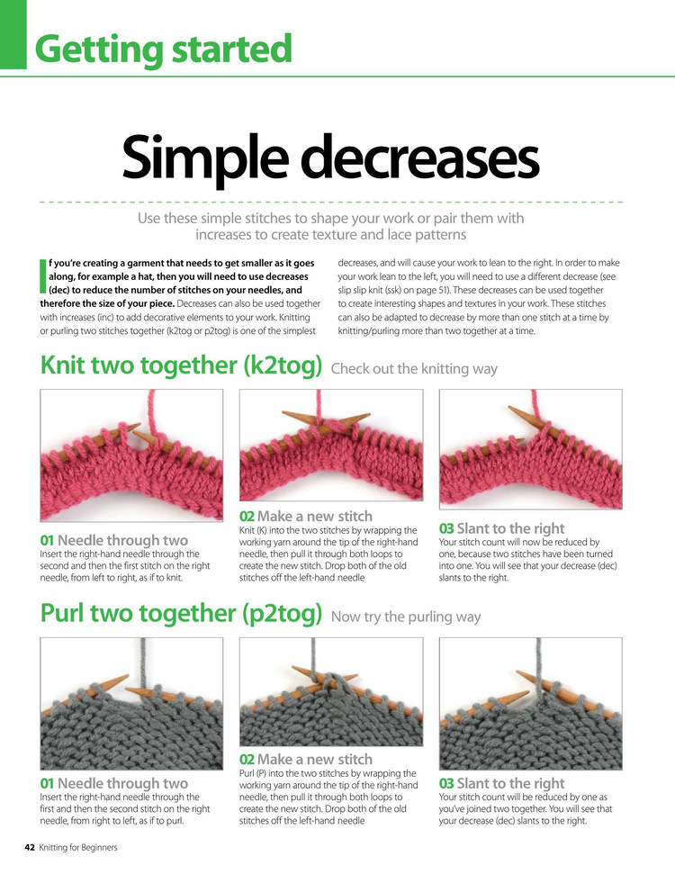 Knitting for Beginners 5th Edition 2017 - 輕描淡寫 - 輕描淡寫