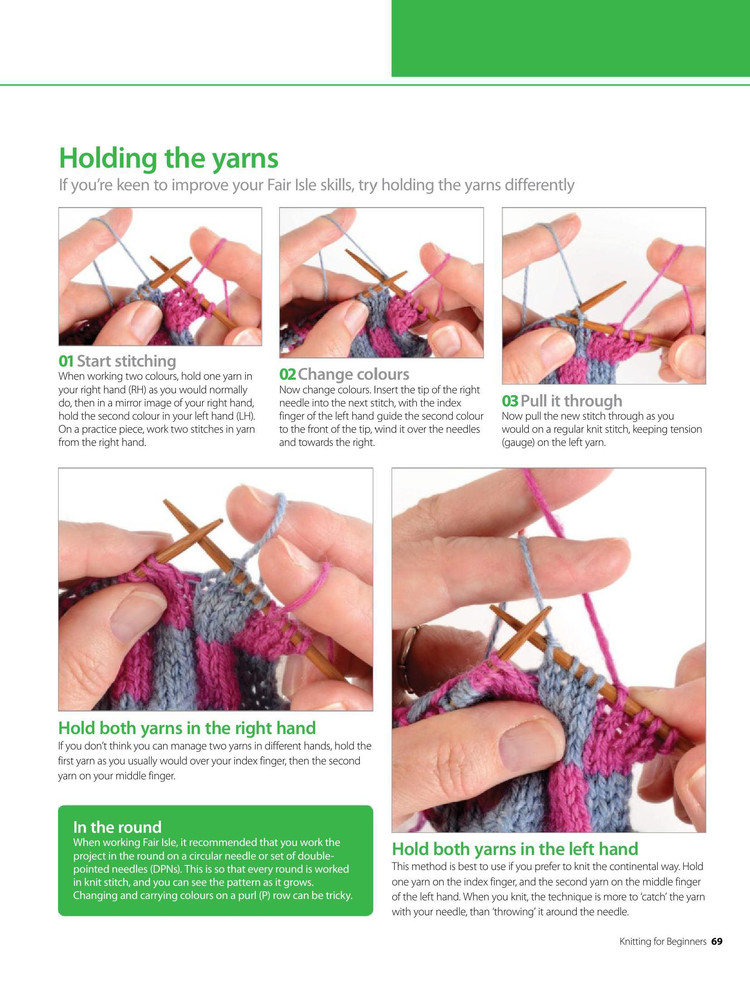 Knitting for Beginners 5th Edition 2017 - 輕描淡寫 - 輕描淡寫