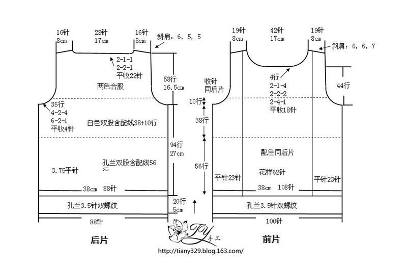 1506清歌——仿衣戀童裝 - ty - ty 的 編織博客