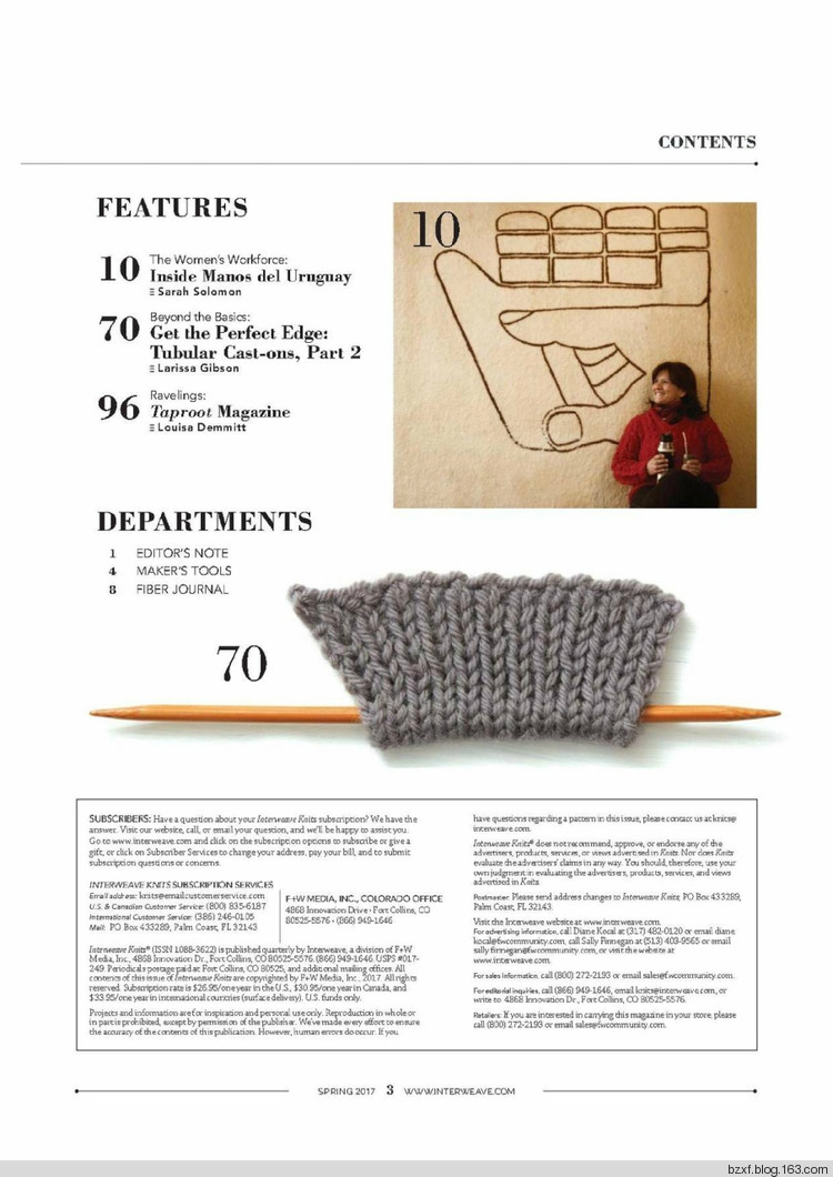 INTERWEAVE KNITS -- SPRING 2017 - 編織幸福 - 編織幸福的博客