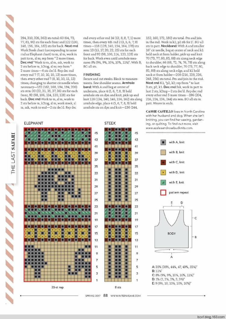 INTERWEAVE KNITS -- SPRING 2017 - 編織幸福 - 編織幸福的博客