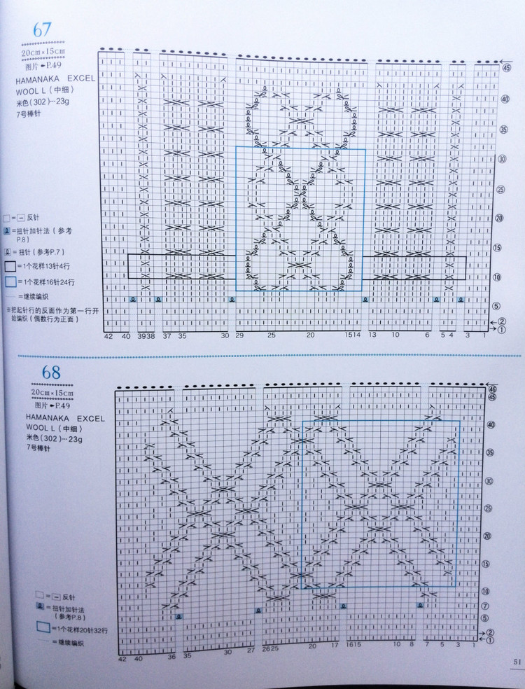 可單片使用的100種北歐風(fēng)棒針編織花樣 - 壹一 - 壹一的博客