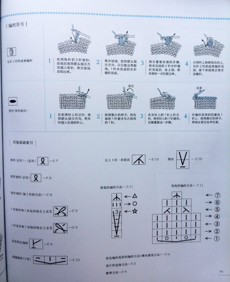 可單片使用的100種北歐風(fēng)棒針編織花樣 - 壹一 - 壹一的博客
