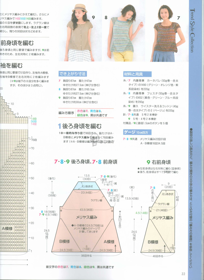 1524——若鄰——不用打底的鏤空短袖 - ty - ty 的 編織博客