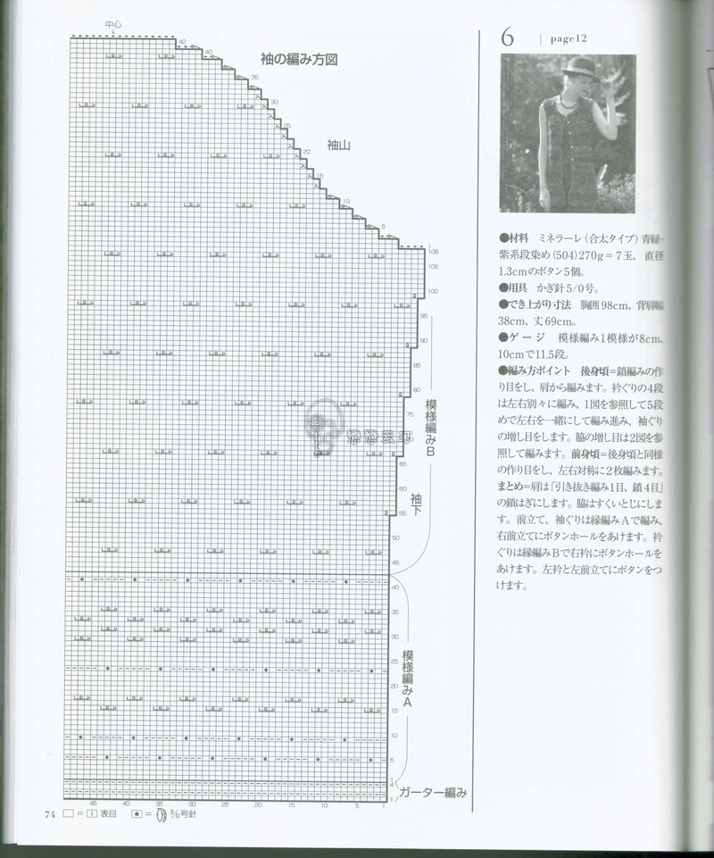 1612——翦翦風(fēng)——美美的無(wú)袖長(zhǎng)開(kāi)衫 - ty - ty 的 編織博客