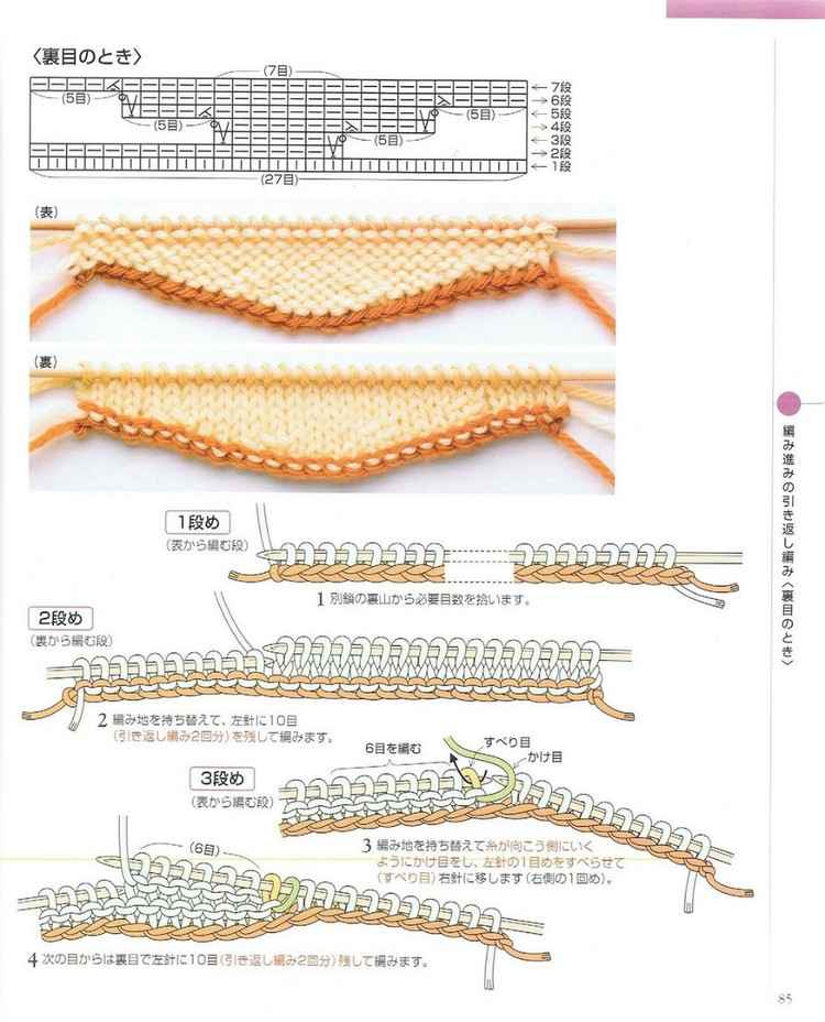 日文 棒針編織基礎(chǔ)大全  (2) - 紫蘇 - 紫蘇的博客