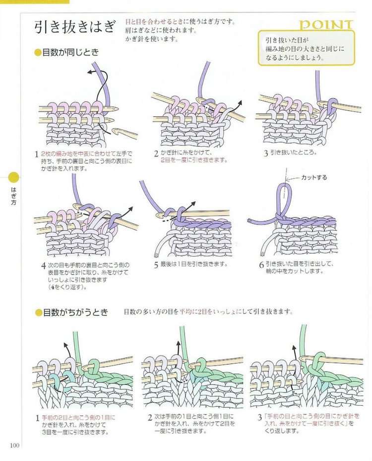 日文 棒針編織基礎(chǔ)大全  (2) - 紫蘇 - 紫蘇的博客