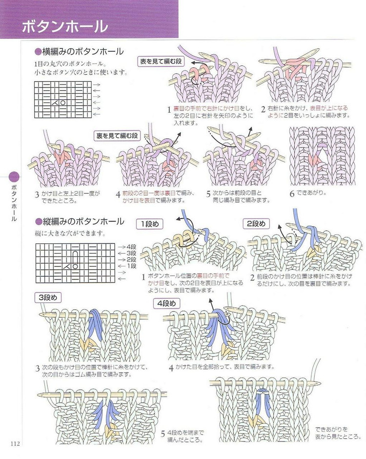 日文 棒針編織基礎(chǔ)大全  (2) - 紫蘇 - 紫蘇的博客