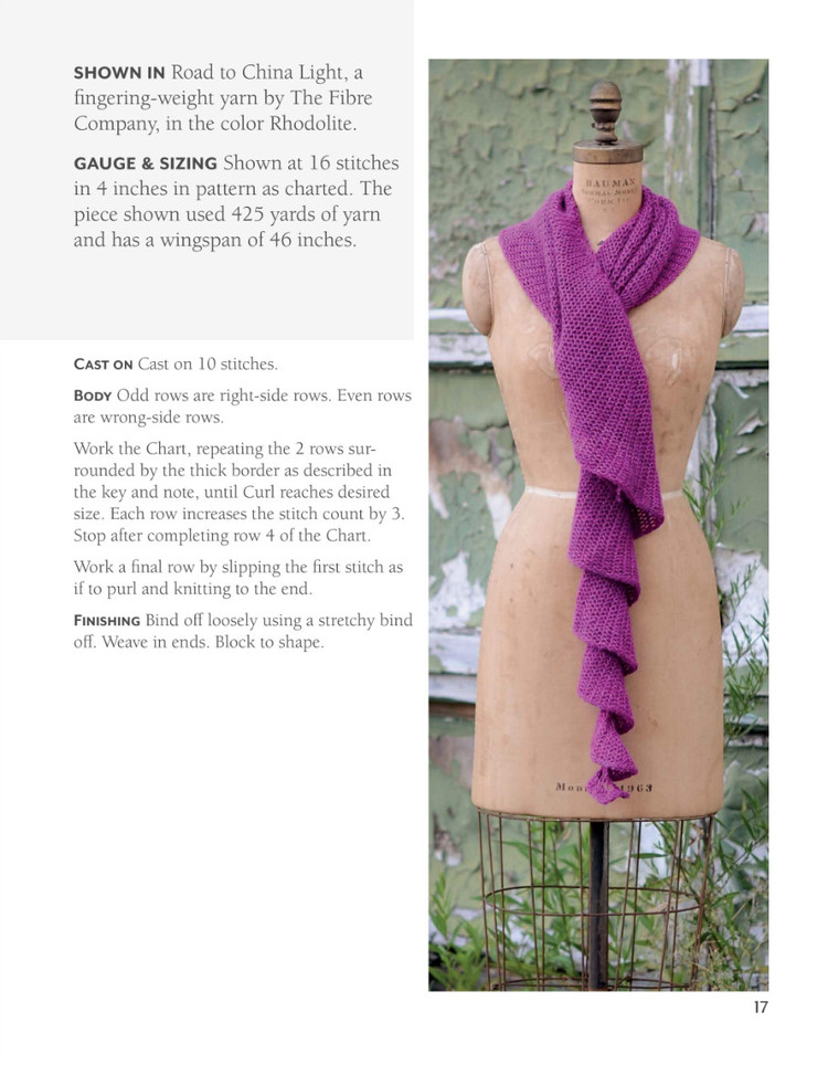 Curls: Versatile, Wearable Wraps to Knit at Any Gauge - 輕描淡寫 - 輕描淡寫