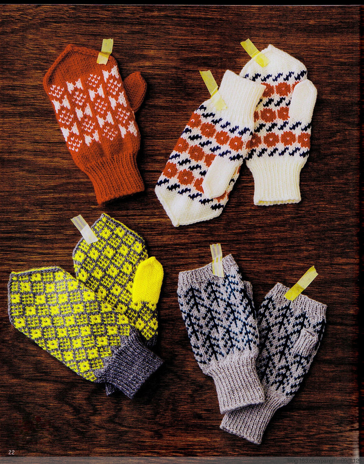 Nordic knit mittens, hats, animal Puppet 30 - 梨花帶雨翻譯 - 我的博客